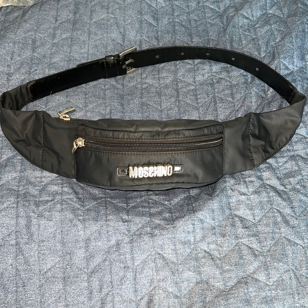 MOSCHINO Belt Bag Fanny Pack Waist Bag
